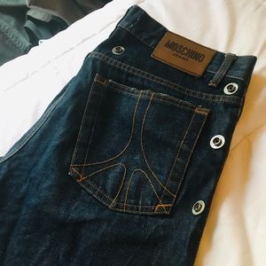 Moschino Grommet Jeans